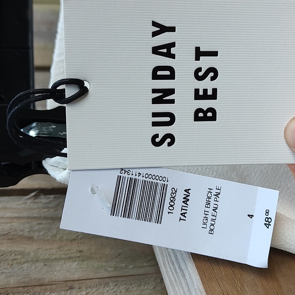 Aritzia Sunday Best Tatiana White Mini Skirt NWT - Picture 3 of 6